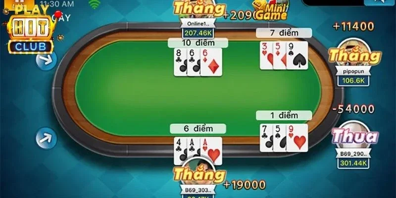 Trò chơi phổ biến với kết quả định đoạt chỉ trong ít phút